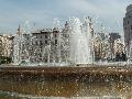 A nagy szkkt a Plaza Catalunyn