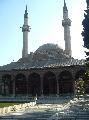 A Takiyya Sleimaniyya mecset, ahov a feljts miatt jelenleg nem lehet bemenni